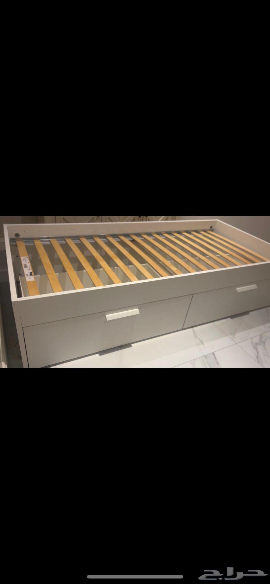 Ikea bed frame without backrest with mattress63109368999553113