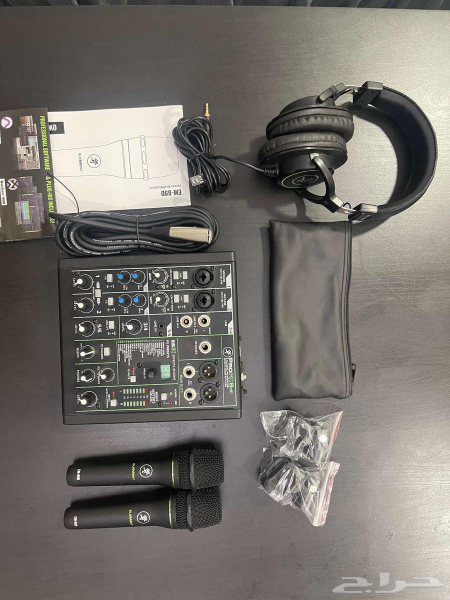 Mackie Performer Bundle with ProFX6v3 effects mixer63107535013761113