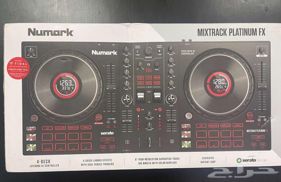 دي حي نيومارك - Numark Mixtrack Platinum FX  DJ Controller631060263741471117
