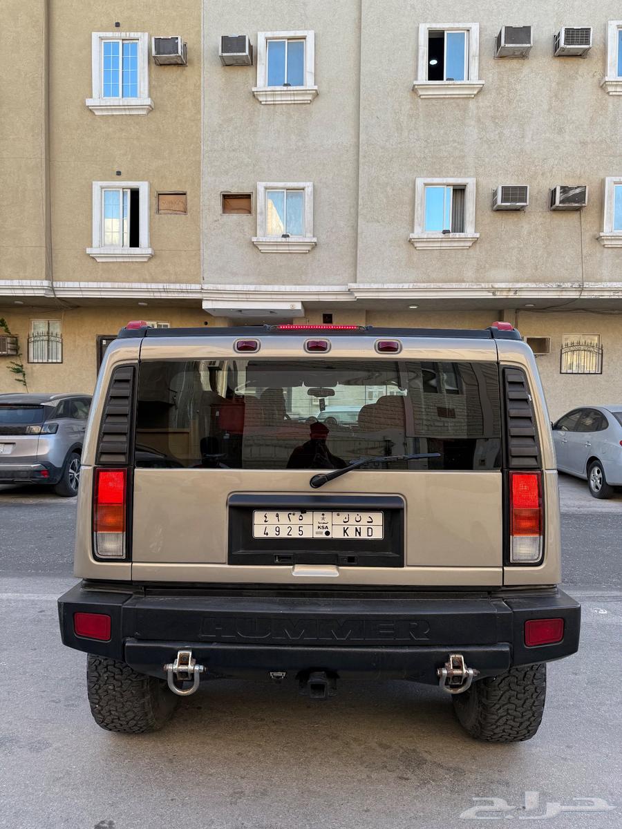 همر H2 2005. في حالة جيدة جداً ومسافة قيادة قصيرة.63163415692545111