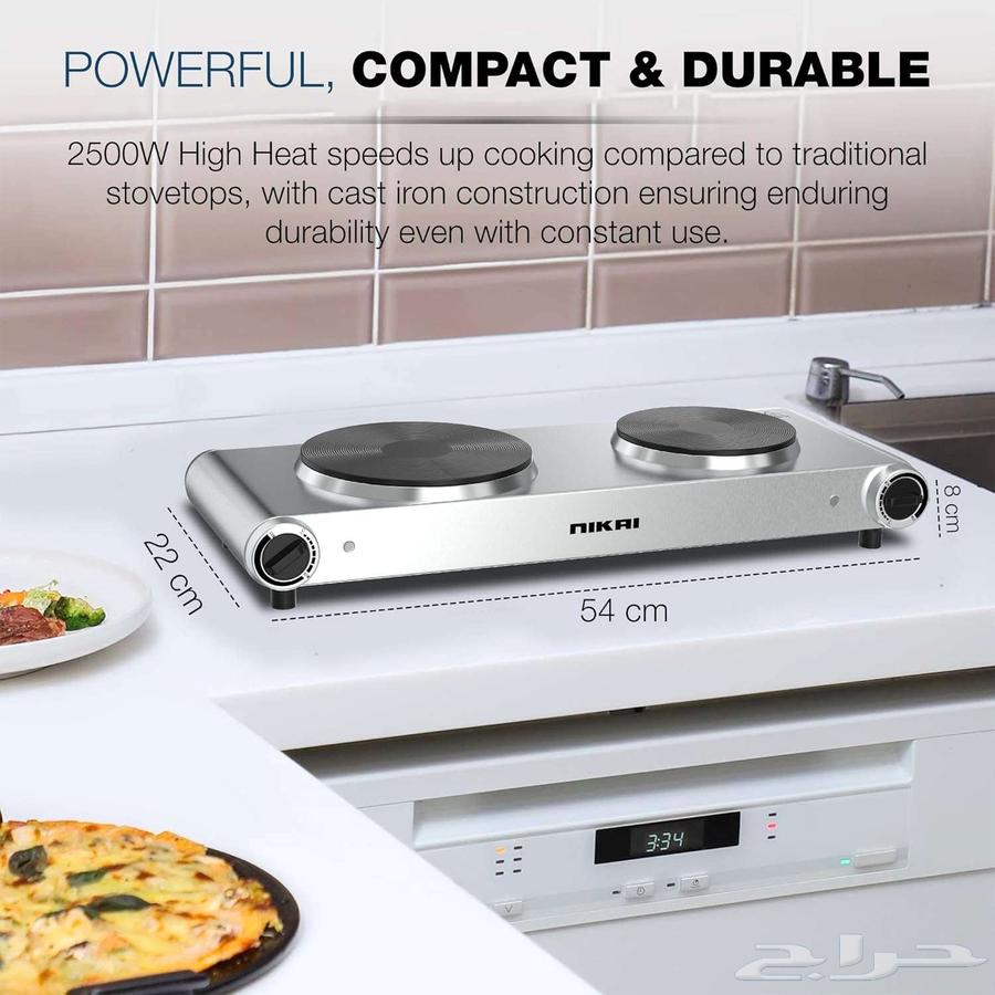 فرن طهي كربائي مستخدم بقوة 2500W شغال631067739622411119