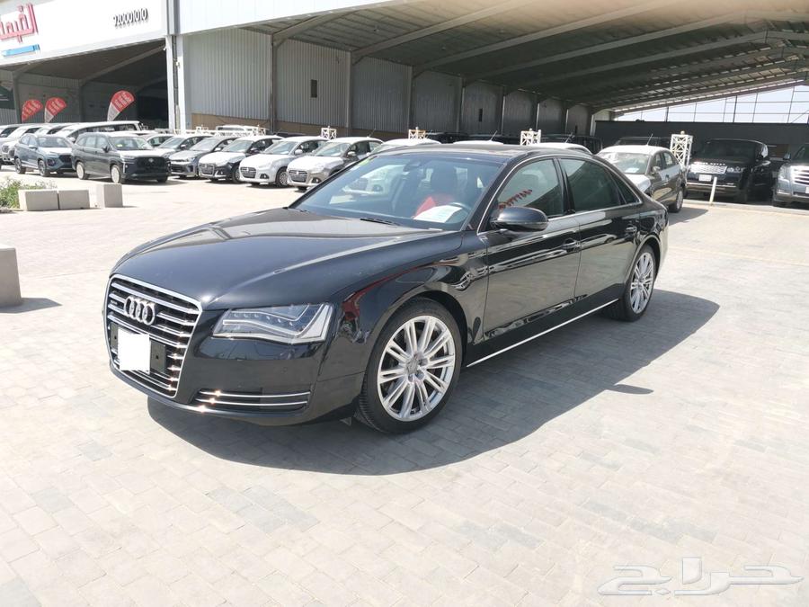 Audi A8 L 2013 model, color black63150517418113111