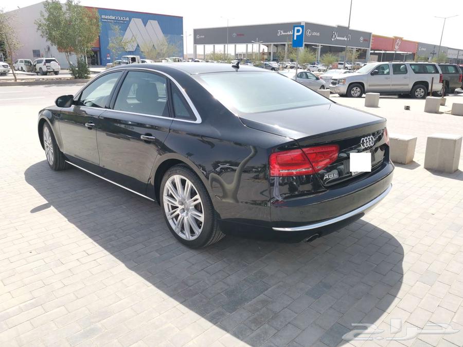 Audi A8 L 2013 model, color black63150517418113114