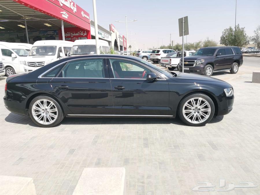 Audi A8 L 2013 model, color black63150517418113113