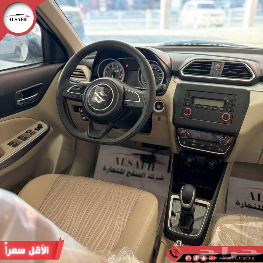 Suzuki Dzire GLX 2025 is the lowest priced among the variants.63148185564802114