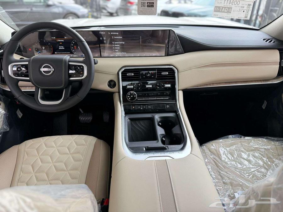 Nissan Patrol Platinum 2025 Gulf, natural aspiration63145375924481113