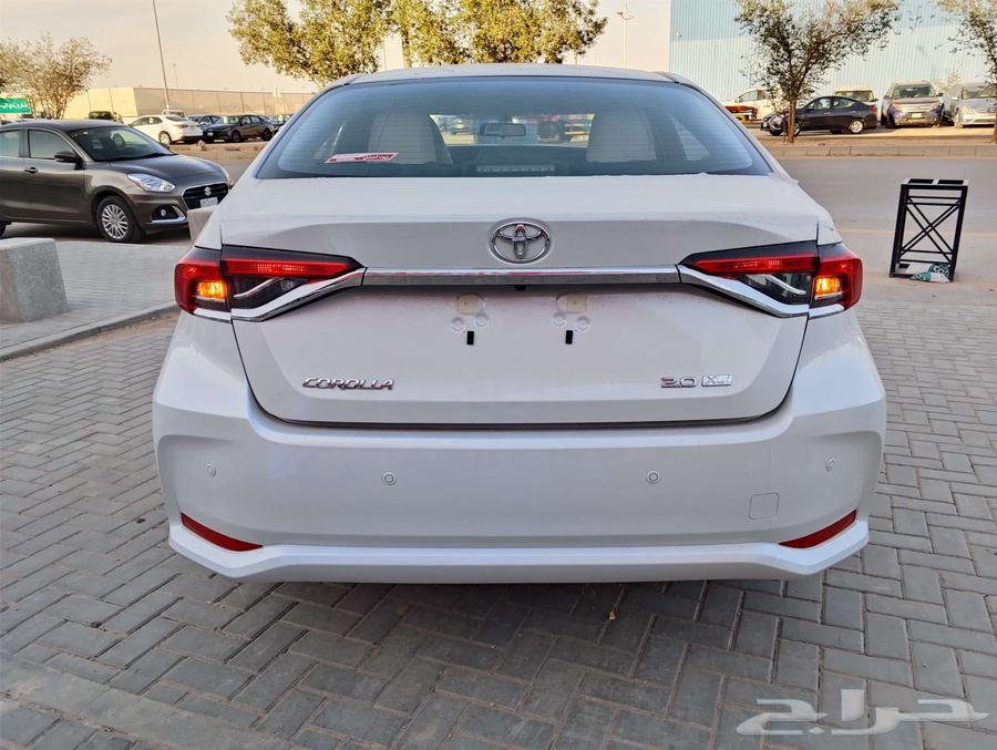 Toyota Corolla upgraded rims, 2.0 engine, 2025 model available at Al-Safah63147263284995113