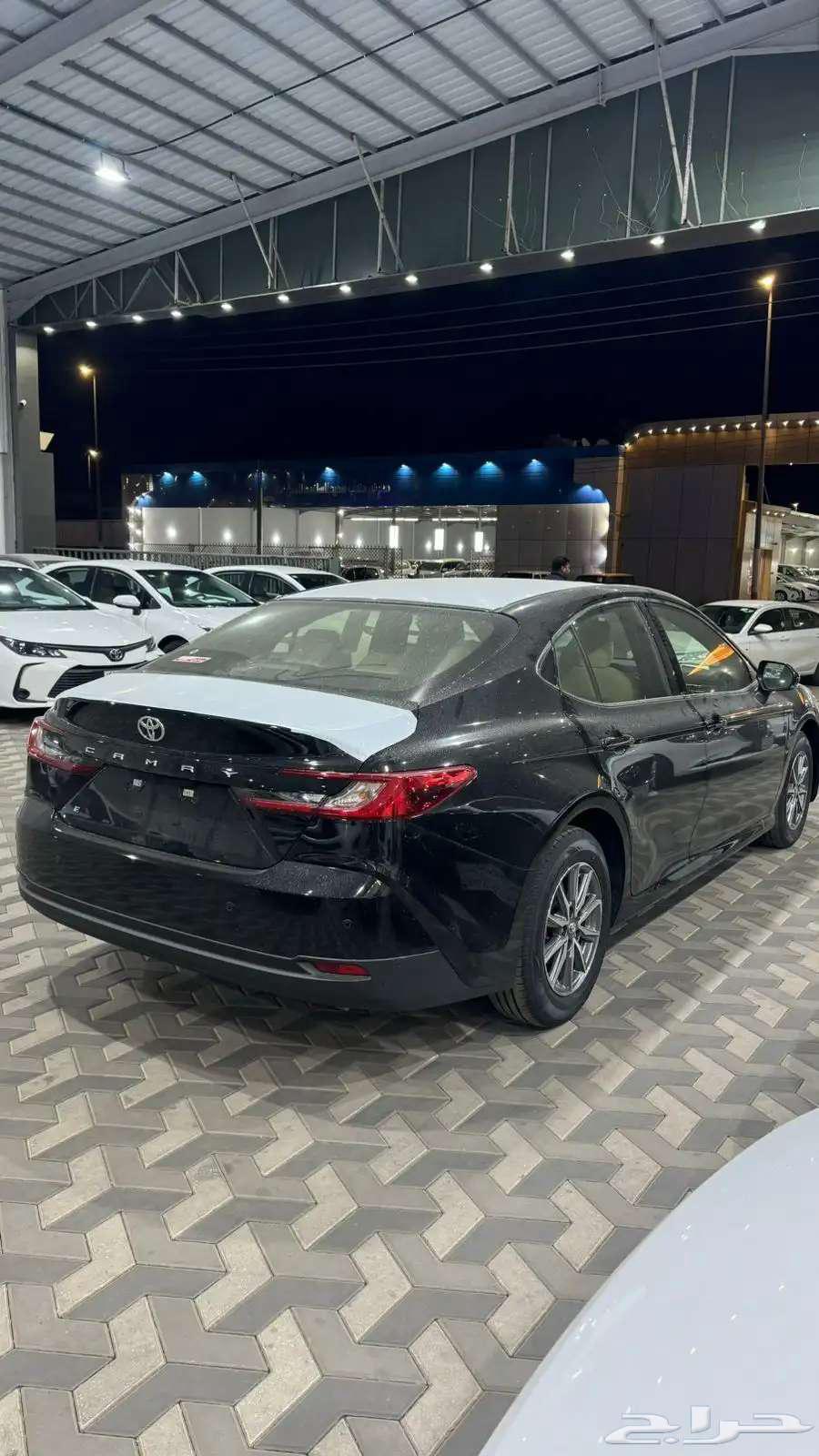Toyota Camry E gasoline black Saudi 2025 cash and installments63142174717314111