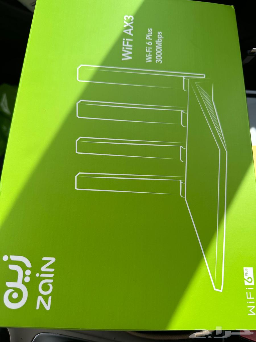 Zain 5G router and booster63085125600898111