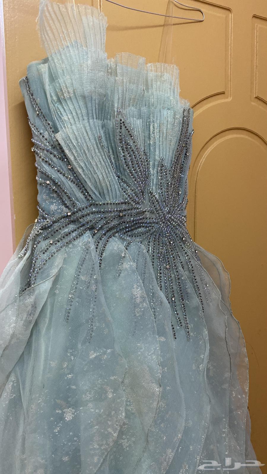 New dress used once, turquoise color63083444262786112