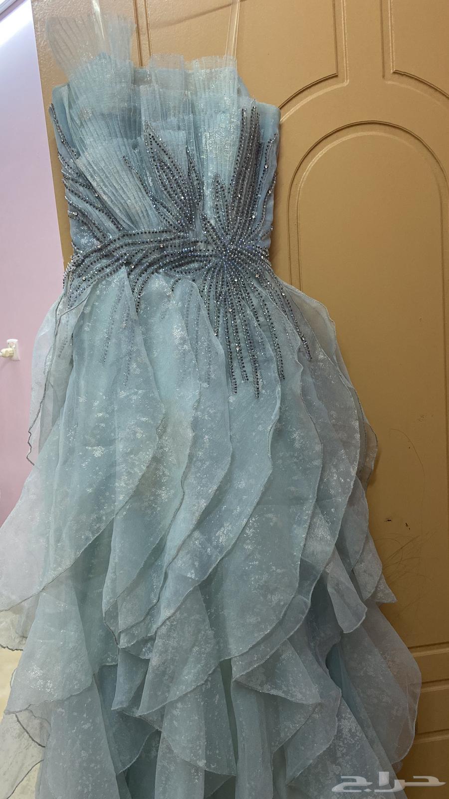 New dress used once, turquoise color63083444262786114