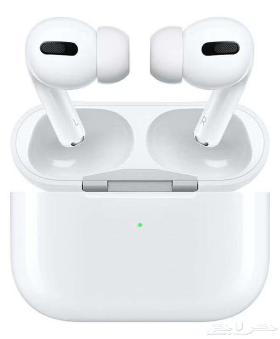 Airpods Pro مع علبة شحن مغناطيسي آمن 2021 اللون الأبيض63083904822019113