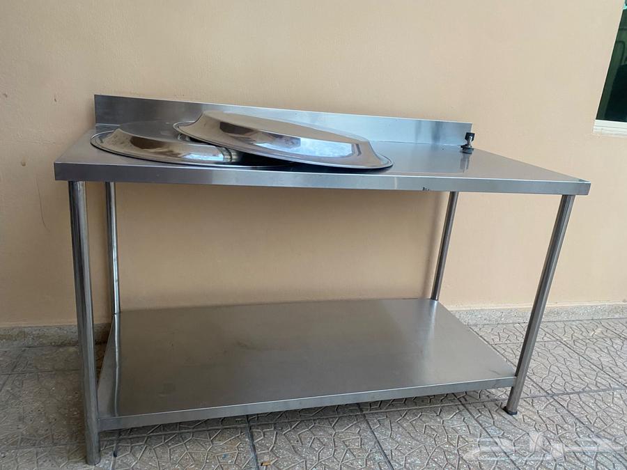 طاولتين ستيل عجانة سورية 35 كيلو63081461143427112
