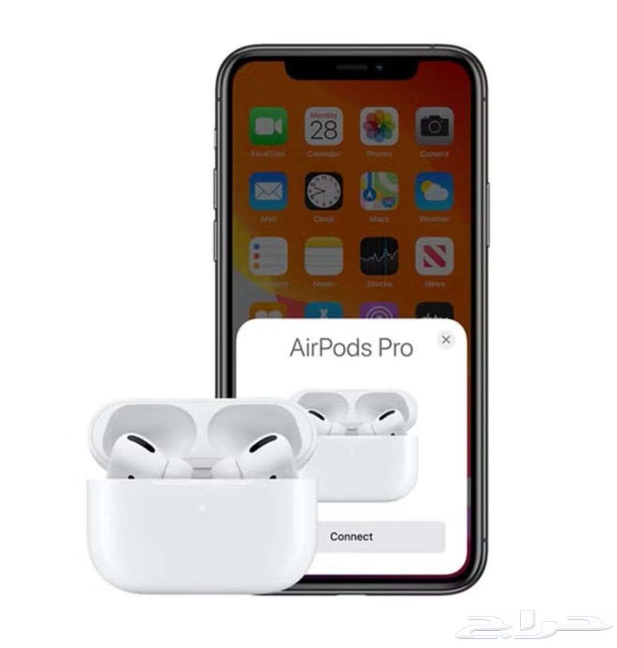 Airpods Pro مع علبة شحن مغناطيسي آمن 2021 اللون الأبيض63083904822019112