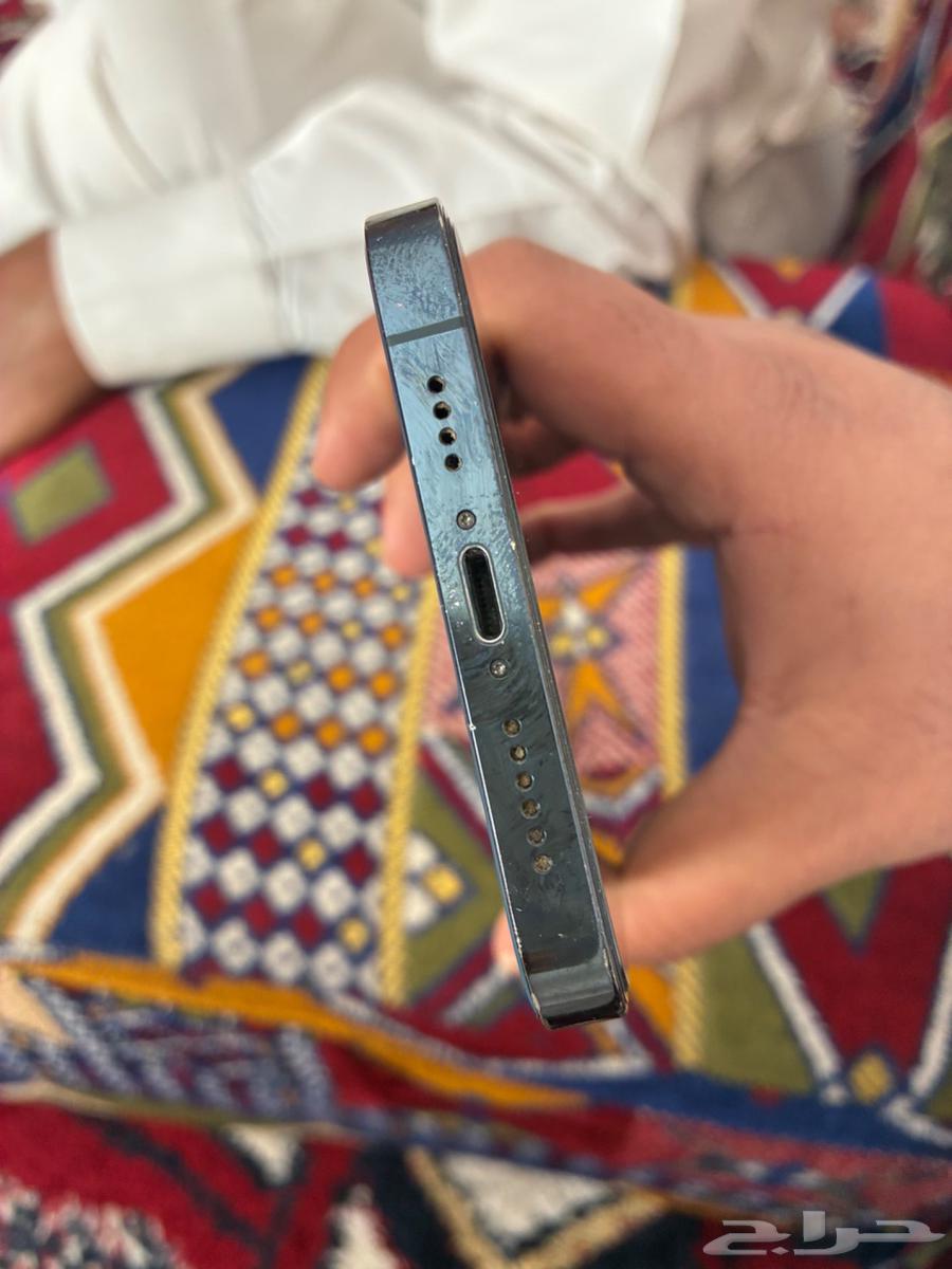 ايفون 12بروماكس ازرق 256g مغير بطارية وكالة63080208476418113