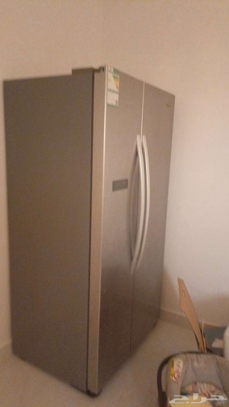 ثلاجة مع فريز مكيف اسبيلت جديد كنب ثلاث قطع63077353957889116