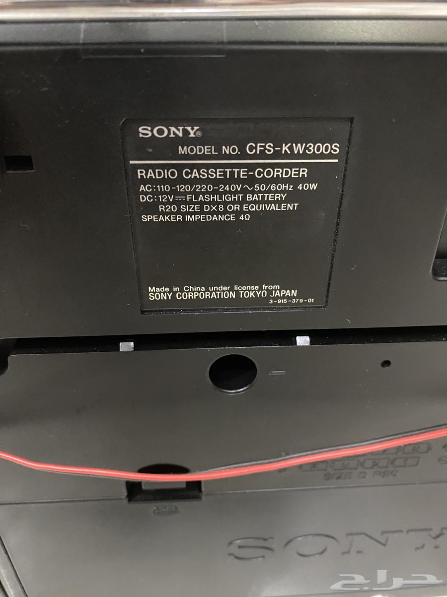 Original Sony Cassette Recorder63075406306945112