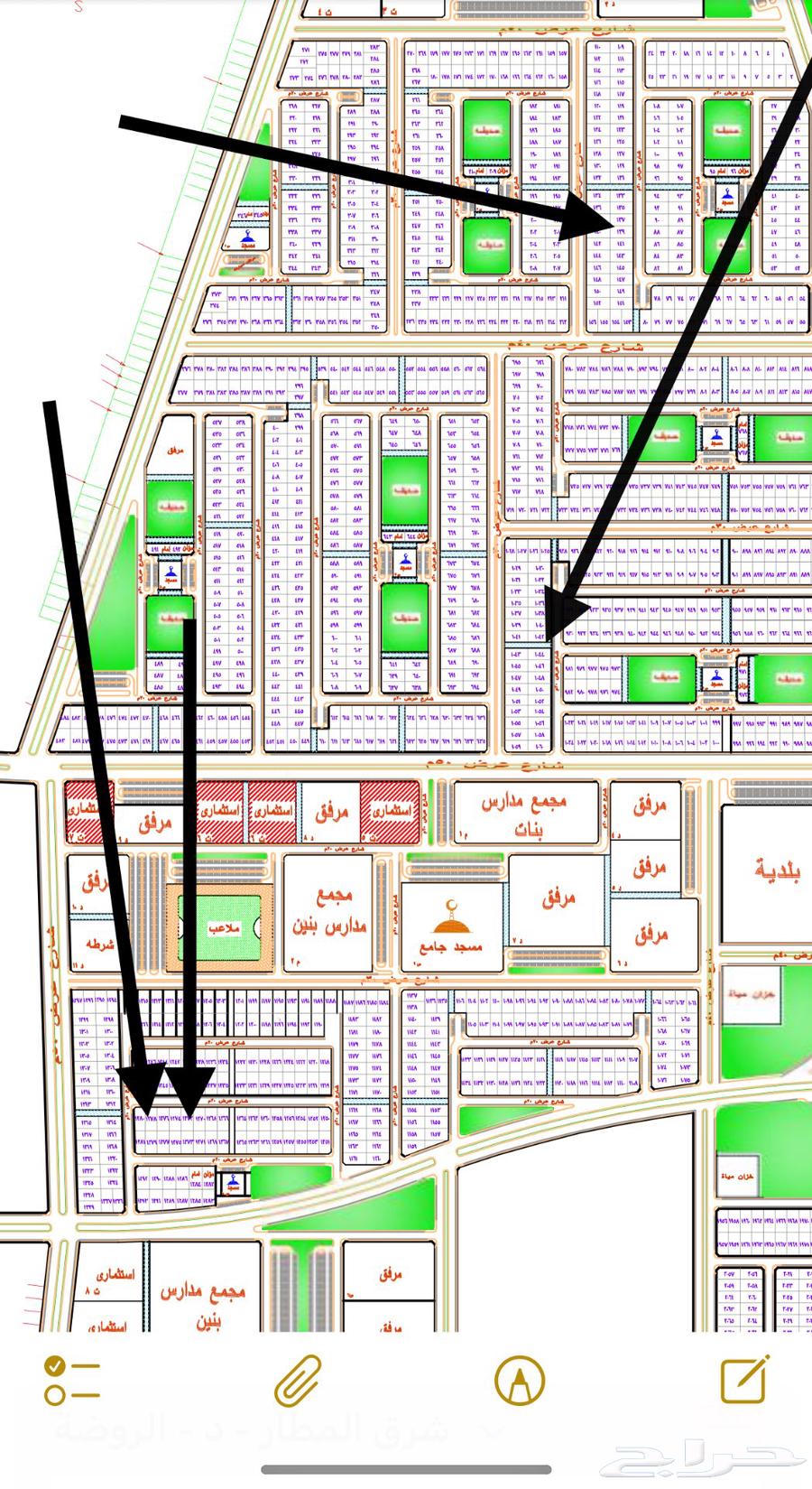 اراضي للبيع في مخطط حي جامعه نجران629317016826911111