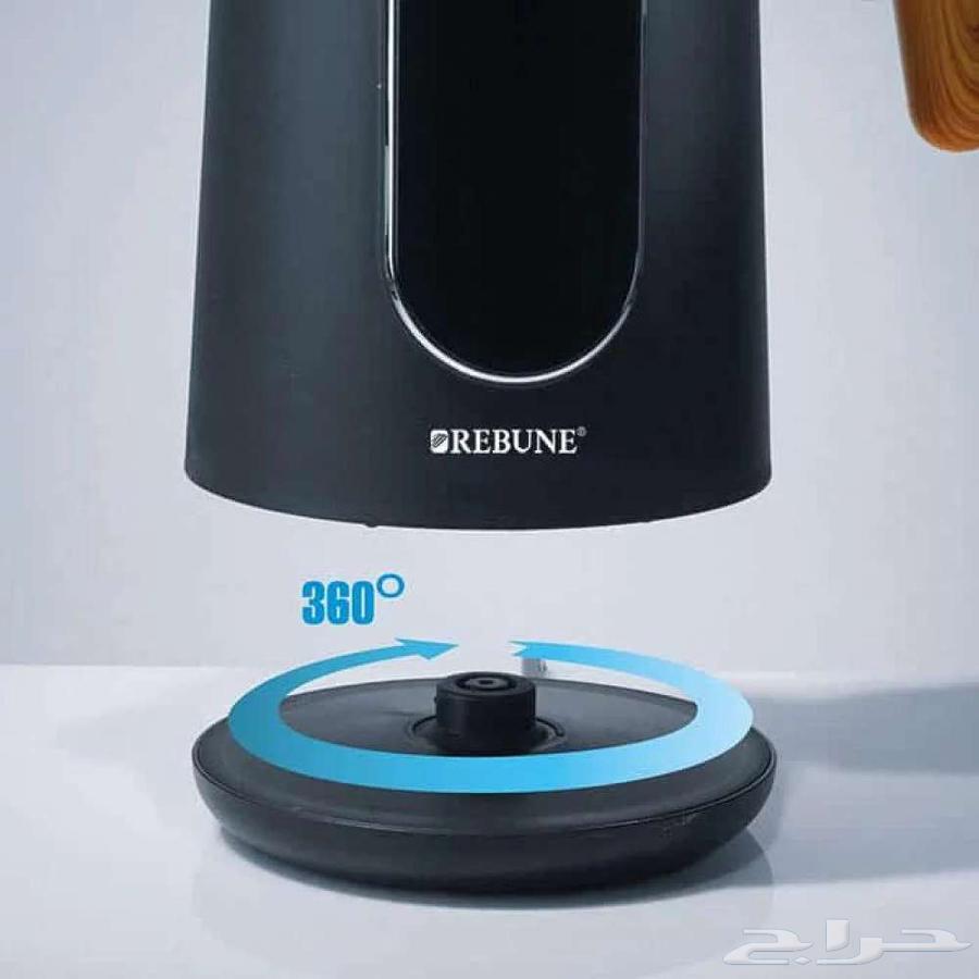 Ribbon Stainless Steel Kettle with LED Touch Screen, 1.7 Liter Capacity63072109382403112