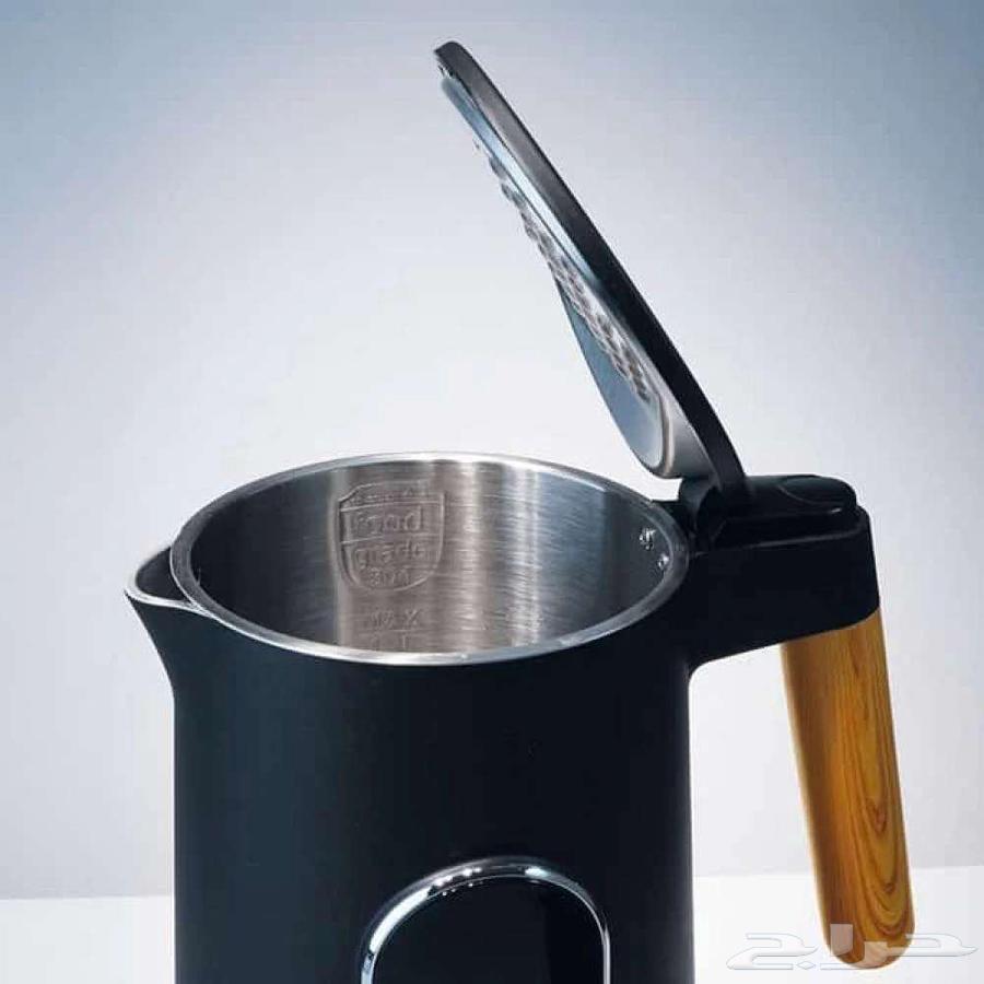 Ribbon Stainless Steel Kettle with LED Touch Screen, 1.7 Liter Capacity63072109382403114