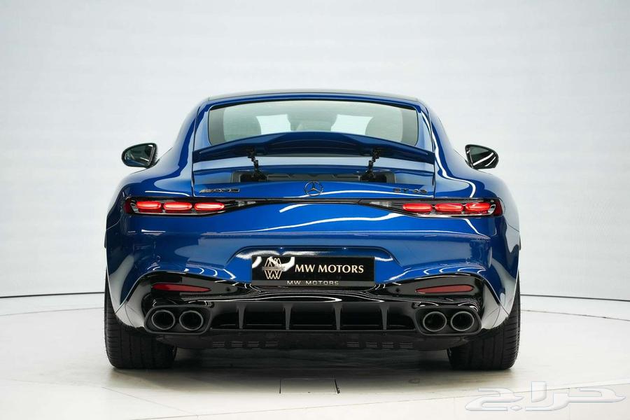 مرسيدس GT 43 AMG موديل 2025 أصفار خليجي أزرق أبيض كريستال63103316610819114