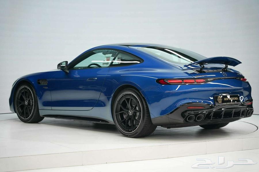 مرسيدس GT 43 AMG موديل 2025 أصفار خليجي أزرق أبيض كريستال63103316610819113