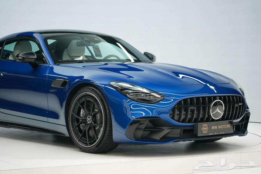 مرسيدس GT 43 AMG موديل 2025 أصفار خليجي أزرق أبيض كريستال63103316610819112