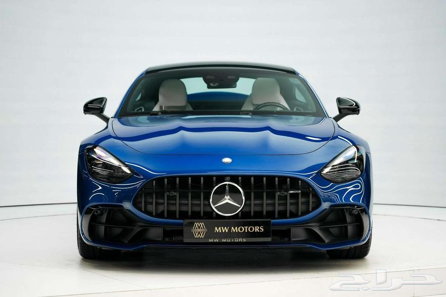 مرسيدس GT 43 AMG موديل 2025 أصفار خليجي أزرق أبيض كريستال63103316610819111