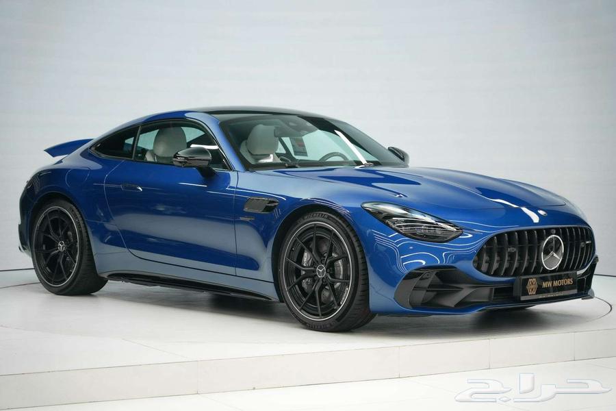 مرسيدس GT 43 AMG موديل 2025 أصفار خليجي أزرق أبيض كريستال63103316610819111