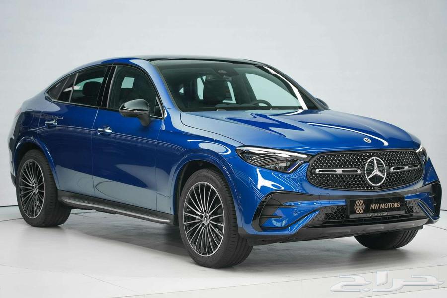 Mercedes GLC 200 Coupe Model 2025 Zero Mileage Gulf Blue Black63102546386435114
