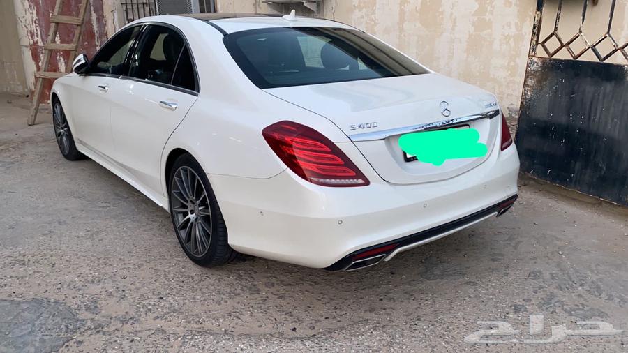 Mercedes S400 2016 model pearl white yacht63099962727426114