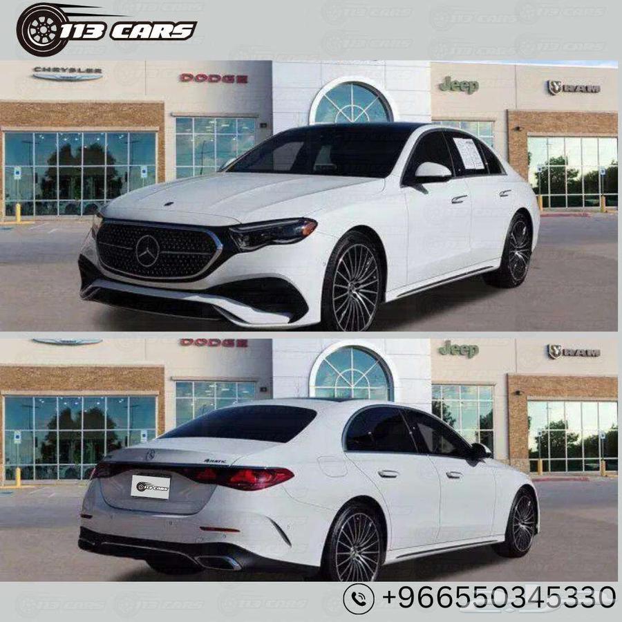 2024 Mercedes-Benz E-Class E 35063087382786946113