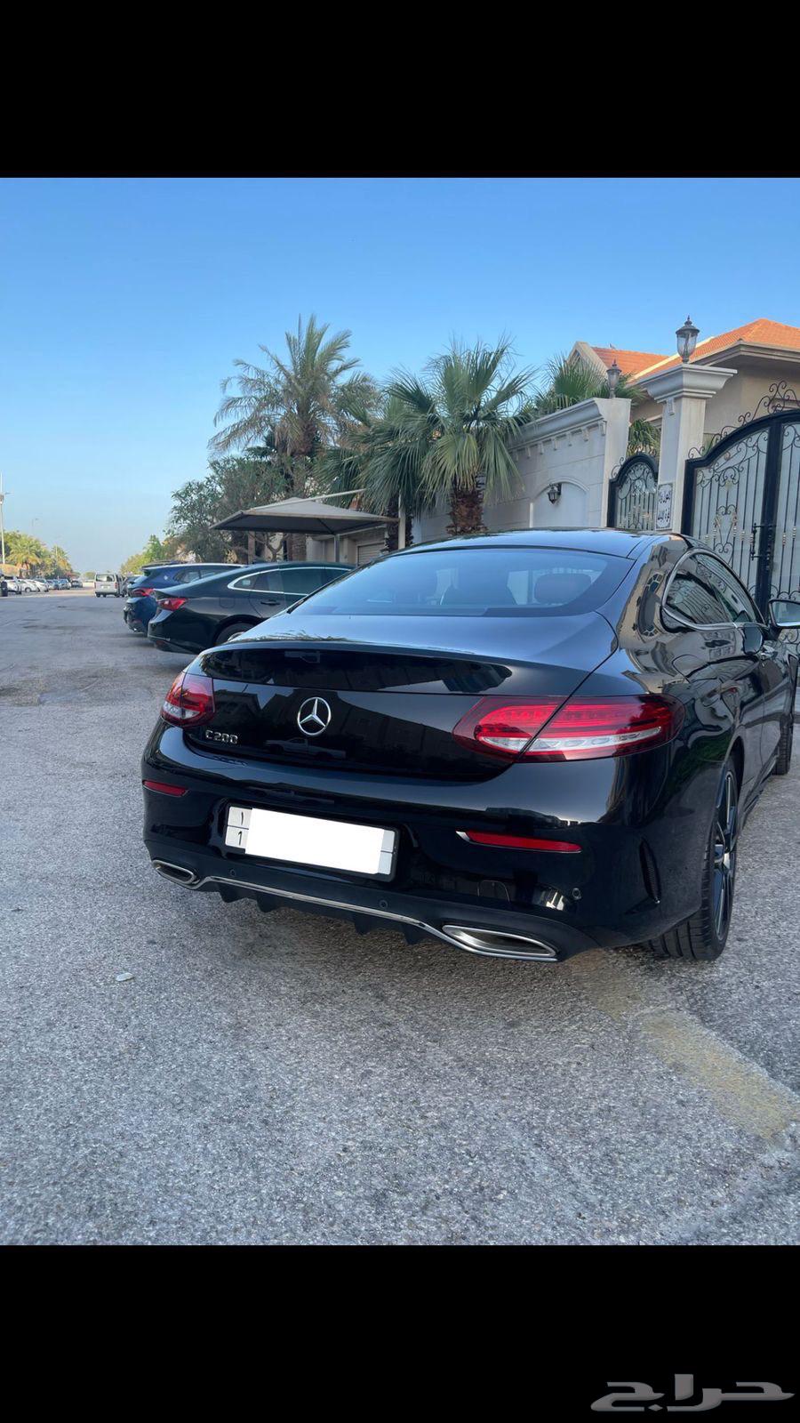 مرسيديس كوبية c200 الموديل   202163083738511106111