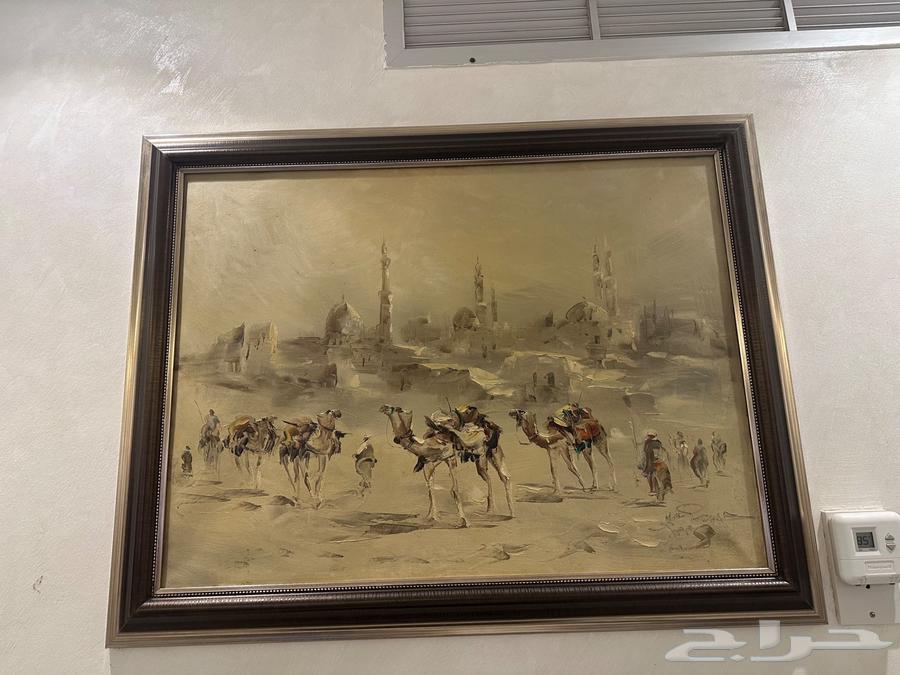 لوحة فنية قديمة للبيع ( استفسار )630579948682261121