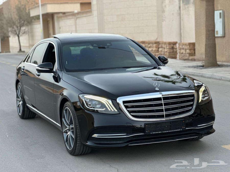 Mercedes S450 Black 2020, Odometer 27 thousand, in agency condition.63084568046337112