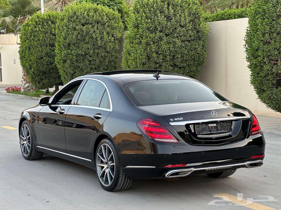 Mercedes S450 Black 2020, Odometer 27 thousand, in agency condition.63084568046337113