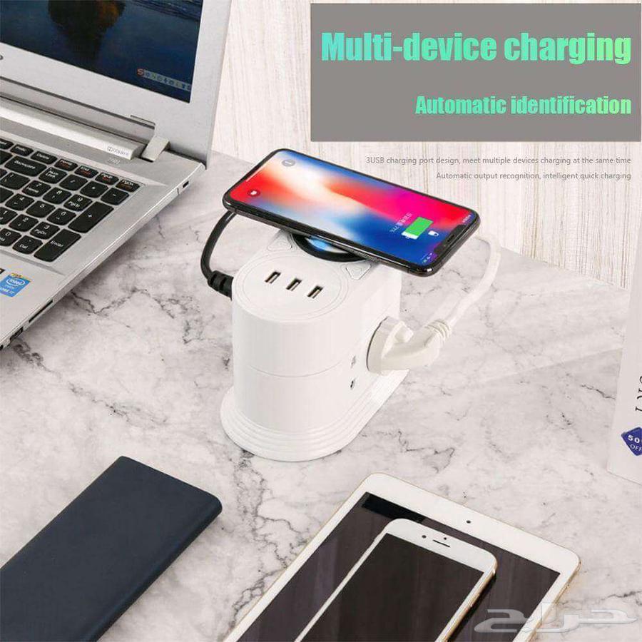 Wireless multifunctional fast charging station and hidden surveillance camera63057599349123113