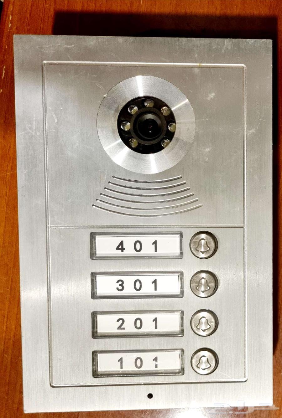 Color intercom camera for opening outdoor door, four screens can be connected to it.63054468177283111