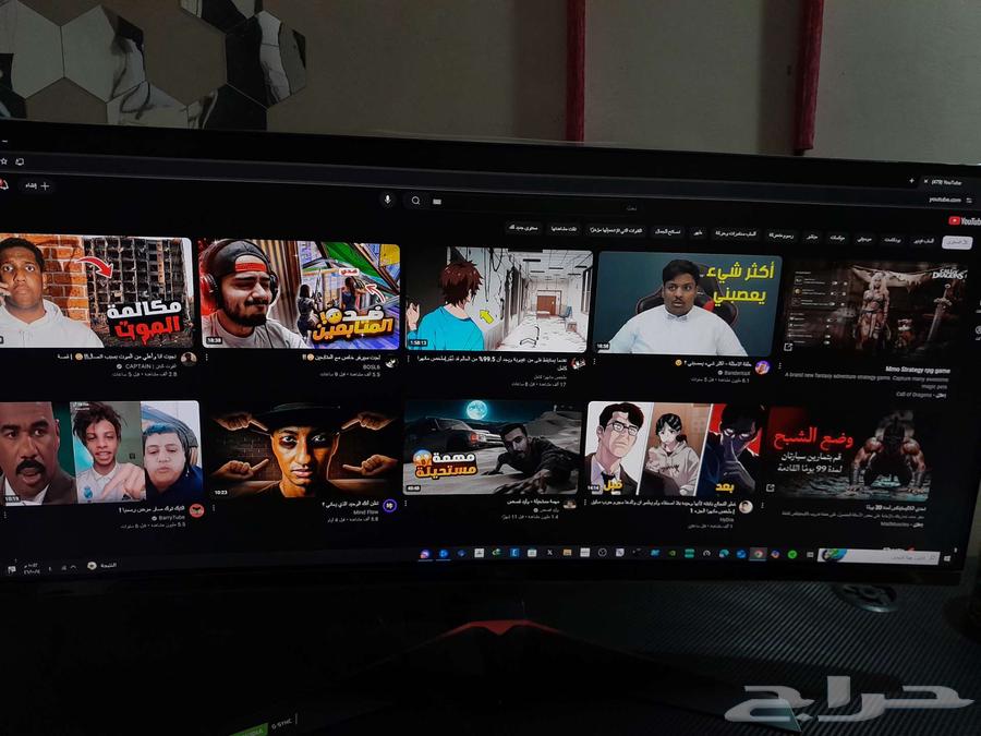 شاشة قيمنق LG 34 منحنية63084590340865112