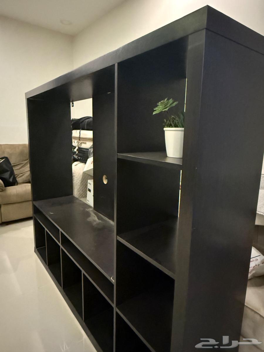 وحدة تخزين تلفزيون من ايكيا نظيف63053651198211111