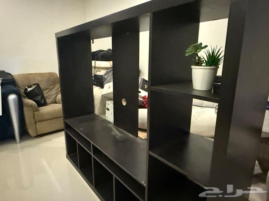 وحدة تخزين تلفزيون من ايكيا نظيف630536511982111123