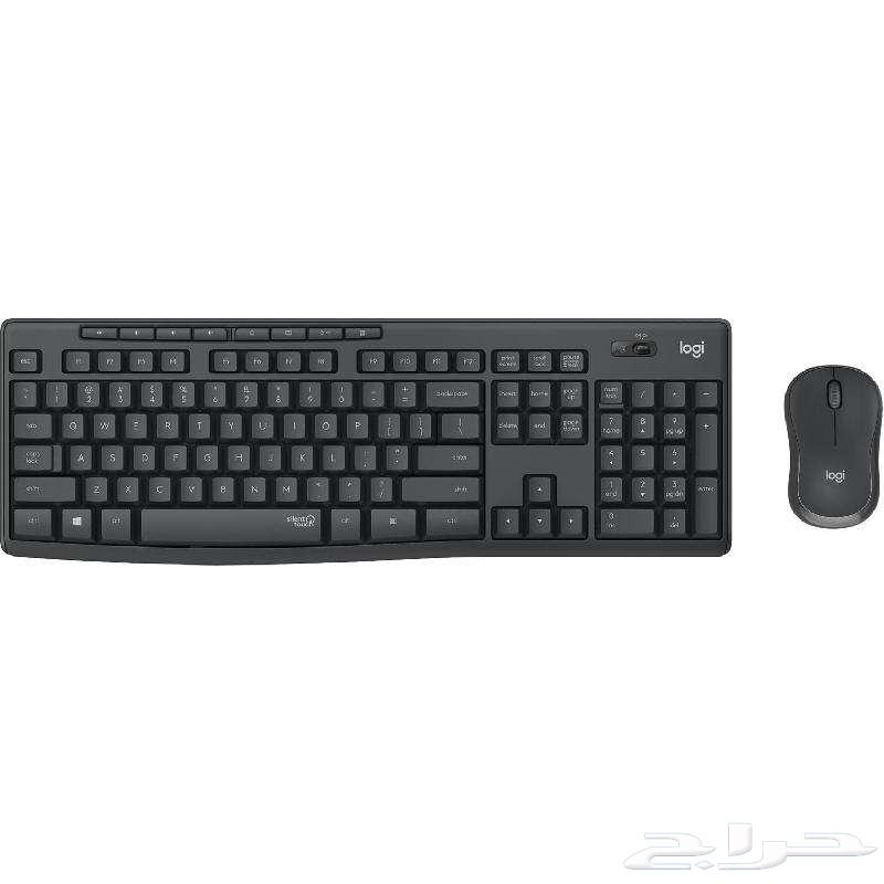 Silent Keyboard Mouse ماوس كيبورد لاسلكية صامتة logitech630362012869151119