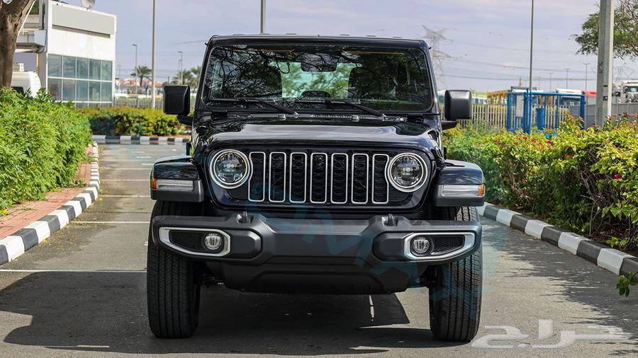 2024 Jeep Wrangler Unlimited Sahara I4 Gulf Zero with agency warranty63049859737986112