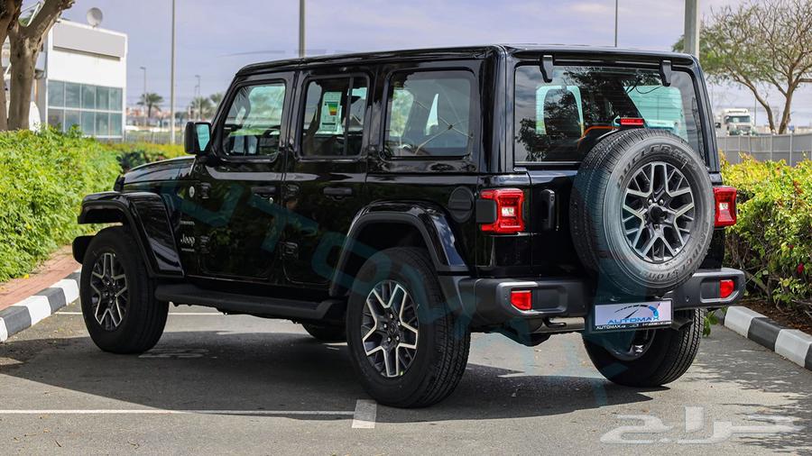 2024 Jeep Wrangler Unlimited Sahara I4 Gulf Zero with agency warranty63049859737986114
