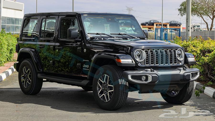 2024 Jeep Wrangler Unlimited Sahara I4 Gulf Zero with agency warranty63049859737986113