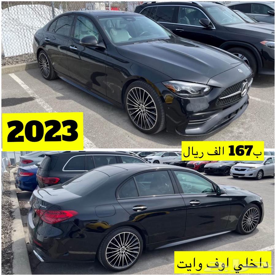 For sale 2023 Mercedes C300 AMG pkg ((167,000 SAR))63049845845890117
