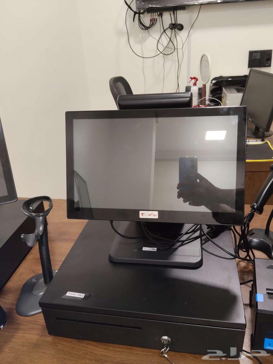Cashier device with printer and program for 1700 riyals630316640835861110