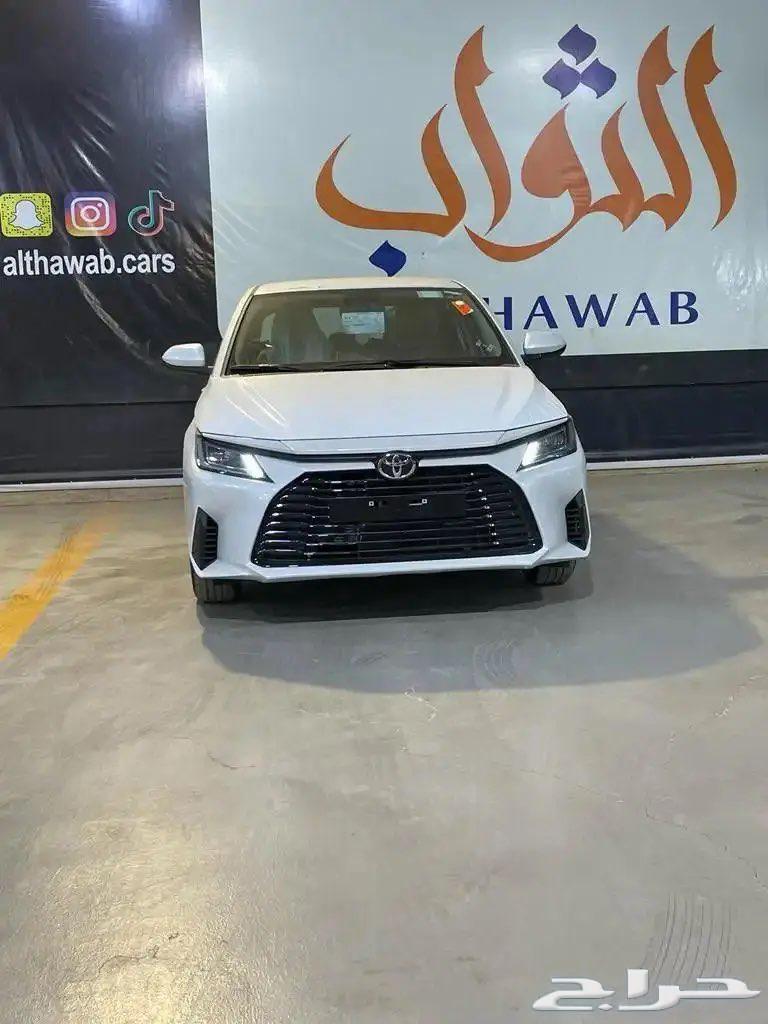 تويوتا يارس واي بلس 2024 أبيض داخل بيج لدى الثواب63033190133889114