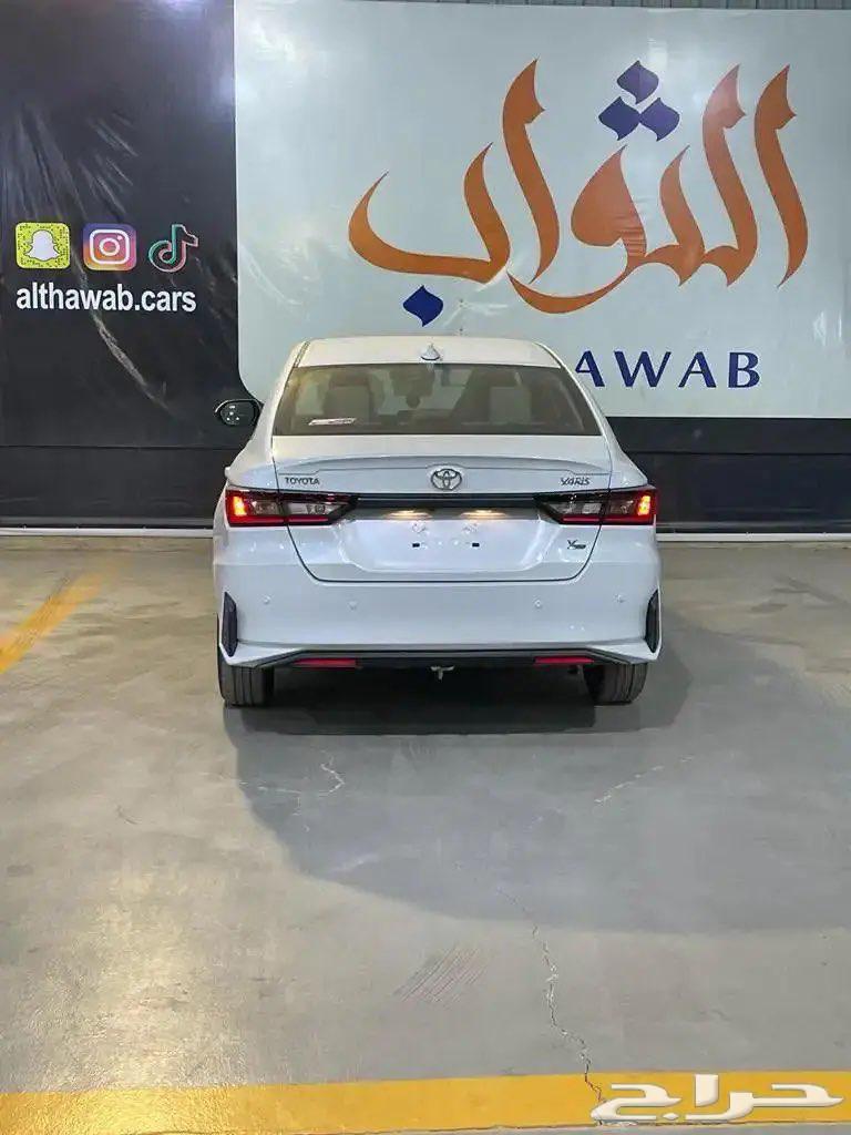 تويوتا يارس واي بلس 2024 أبيض داخل بيج لدى الثواب63033190133889113