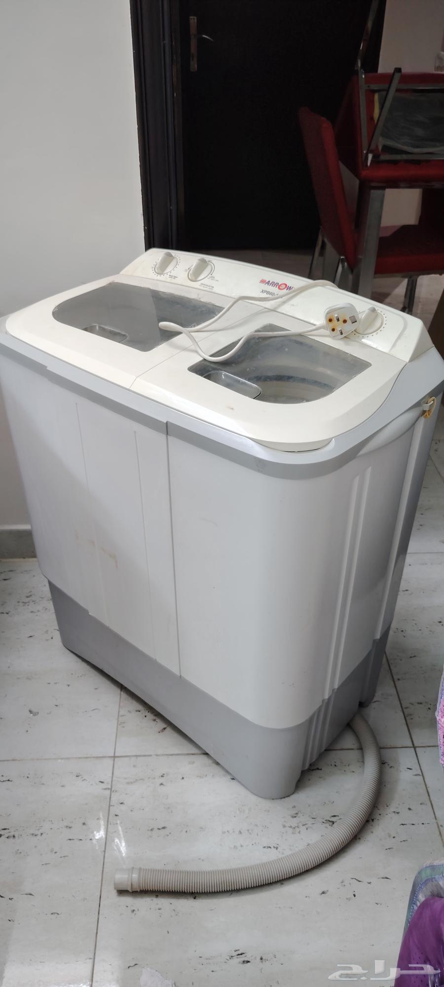 Semi-automatic washing machine with double tub63081059036163111